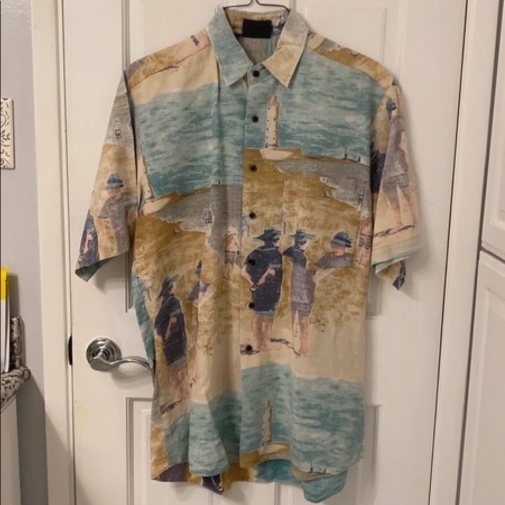 Funky vintage men’s button up